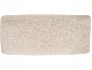 Beliani Sofa rozkładana dla 3 osób KVAM Boucle Jasnobeżowy ze schowkiem (672357) 5