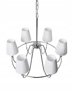 Lampa wisząca Spotline-SLV Żyrandol Yamethin metal srebrny (712042 Bel) 2
