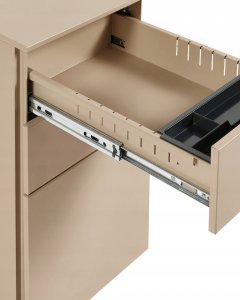 Beliani Szafka biurowa BOLSENA metal beżowy (812150) 3