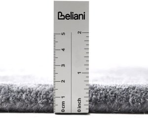 Beliani Dywan Mysuru Szary 160 x 160 cm Wełna (728657) 5