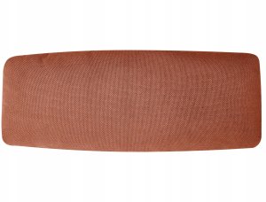 Beliani Sofa rozkładana dla 3 osób ASBY Pomarańczowy (810155) 7