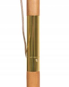 Beliani Parasol ogrodowy 270 cm Toscana Brązowy (808950) 3