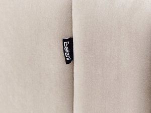 Beliani Sofa dla 2 osób MALUNG Welur Beżowy (598209) 5
