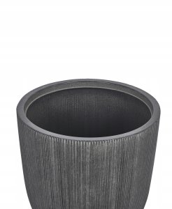 Beliani Donica CHIOS 44 cm Czarny (814414) 2