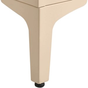 Beliani Komoda 4 szuflady ARDURA Metal Beżowy (807183) 2
