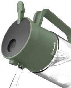 Fiskars Szklana karafka do podlewania i zraszania roślin Plant Care 1080774 3