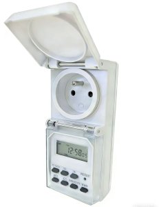 SHOPUJ.PL Programator czasowy zewnętrzny IP44 timer cyfrowy cykliczny włącznik 3680W 2