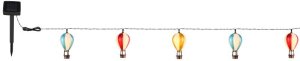 Globo Lampki Solarne LED Mini Balony 9x0,06W 4