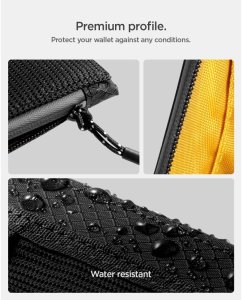 Spigen LF300 Soft RFID Card Holder Black (8800337243604-AFA11229) 9