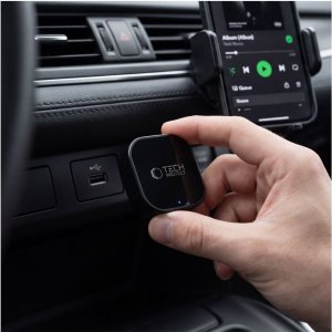 Radio samochodowe Canva Adapter TECH-PROTECT ULTRABOOST CA01 Apple CarPlay / Android Auto USB Bluetooth 5.4 Matte Black (5906302323876) 7