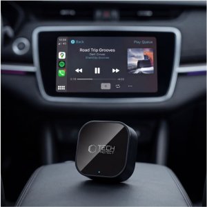 Radio samochodowe Canva Adapter TECH-PROTECT ULTRABOOST CA01 Apple CarPlay / Android Auto USB Bluetooth 5.4 Matte Black (5906302323876) 8
