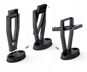 JYS Stojak uchwyt podstawka na gogle Vr 2x kontroler Meta Quest 2 3 3s Ps Vr 2 / -sdm006-v2 (SB11943) 7