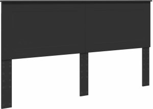 WaszeMeble Łóżko 180X200 czarne rama łóżka ze stelażem dwuosobowe do sypialni 6