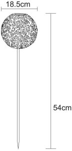 Globo Lampa solarna dogruntowa LED kula 11