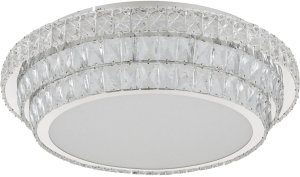 Lampa sufitowa Globe Kryształowa KLARA LED CCT 58W Globo 3