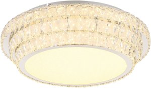 Lampa sufitowa Globe Kryształowa KLARA LED CCT 58W Globo 5