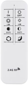 Lampa sufitowa Globe Kryształowa KLARA LED CCT 58W Globo 7