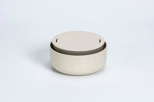Kiełkownica do mikroliści z filtrem 16 cm beżowa Plastia Microgreens 2