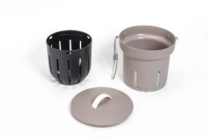 Ekobat Kompostownik podziemny z dżdżownicami 26,5 cm jasnoszary Plastia (NPC_8590415020035) 2
