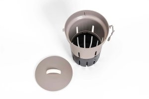 Ekobat Kompostownik podziemny z dżdżownicami 26,5 cm jasnoszary Plastia (NPC_8590415020035) 3