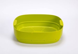 Ekobat Kompostownik domowy dla dżdżownic 50x38 cm zielony Plastia Urbalive 6