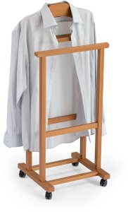 Arredamenti Wieszak stojący do sypialni 105x46 cm brązowy ARREDAMENTI MIRANO 4