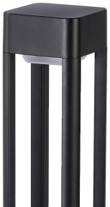 Italux Lampa ogrodowa słupek LED 10W Nutri czarna 2