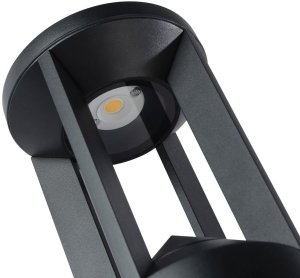 Italux Lampa Ogrodowa Słupek LED Nomad Czarny 10W 4