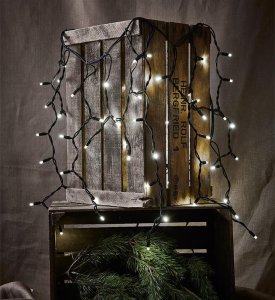 Lampki choinkowe Markslojd Zewnętrzne Światełka Sople LED CHRISSLINE 9,2W Zimna Biel 2