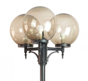 SU-MA Lampa masztowa kule Classic 3x30 cm regulowana 210-270 cm Suma 2