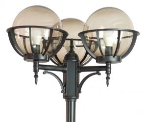 SU-MA Lampa masztowa zewnętrzna OGMWN 3 KPO 250 z trzema kloszami Suma 2