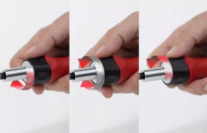 Wiha Wkrętak z uchwytem 1/4' z grzechotką SoftFinish 2