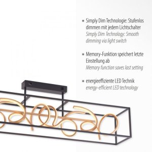 Lampa sufitowa Belideco LED Selina 6473-18 Paul Neuhaus 3