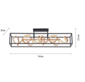 Lampa sufitowa Belideco LED Selina 6473-18 Paul Neuhaus 4