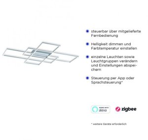 Lampa sufitowa Belideco LED Q-Inigo 8195-55 Paul Neuhaus 3