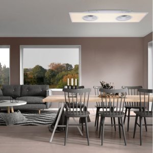 Lampa sufitowa Belideco LED Flat-Air 14643-16 LeuchtenDirekt 8