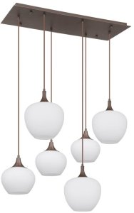 Lampa wisząca Globe Maxy brązowa 15548-6HC Globo 2