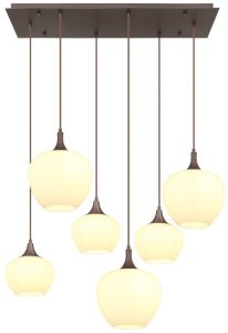 Lampa wisząca Globe Maxy brązowa 15548-6HC Globo 3