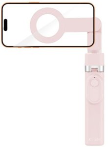 Selfie stick 4kom.pl TECH-PROTECT L11S MAGSAFE BLUETOOTH selfie stick tripod pink (5906302323401) 6
