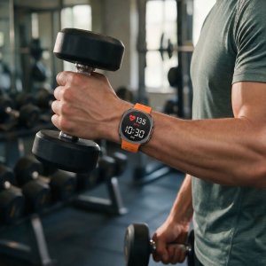 Uniq TECH-PROTECT ICONBAND PRO SAMSUNG GALAXY WATCH ULTRA 1 / 2 2024-2026 (47 MM) orange (5906302325870) 4