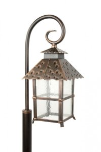 SU-MA Lampa stojąca zewnętrzna Cadiz patyna miedź suma 2