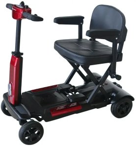 E-GOO Składany elektryczny czterokołowy skuter 270 W, funkcja automatycznego składania (BSFOLD-E) 2