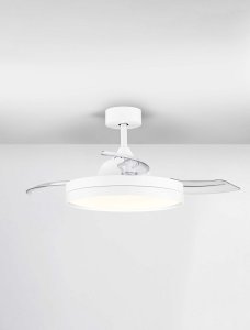 Wentylator Luces Exclusivas Lampa Wentylator LED 17W Caranavi LE44970 2