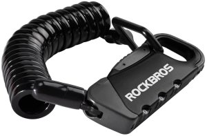 RockBros Zapięcie rowerowe RBK6N na szyfr - czarne (5907769390173) 2