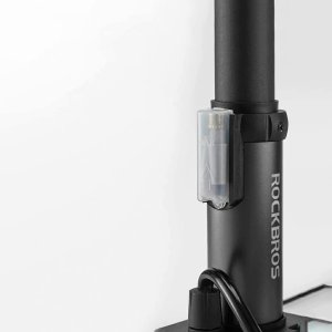 RockBros Pompka rowerowa 4522L nożna ultralekka - czarna (5907769391033) 2