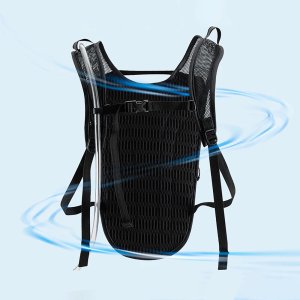 RockBros Plecak hydracyjny H32 z bukłakiem 2 l rowerowy biegowy - czarny (5907769391675) 3