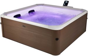 SPA ogrodowe MSpa Panelowe SPA z hydromasażem całoroczne Amber 6 osobowe LED WIFI 3