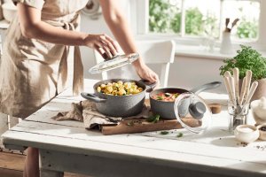 Tefal Rondelek 20 cm 3 l nieprzywierający indukcja Ballarini Murano 5