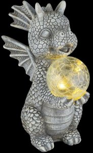PowerNeed Lampa Solarna Dekoracyjna Stojąca LED Smok solar 33888 Globo 3