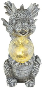 PowerNeed Lampa Solarna Dekoracyjna Stojąca LED Smok solar 33888 Globo 5